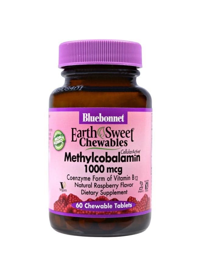 Earth Sweet Chewables Methylcobalamin 1000 mcg - 60 Chewable Tablets
