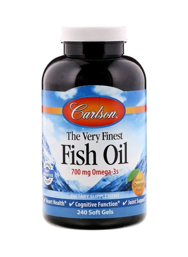 The Very Finest Fish Oil Dietary Supplement 700 mg - 240 Soft Gels