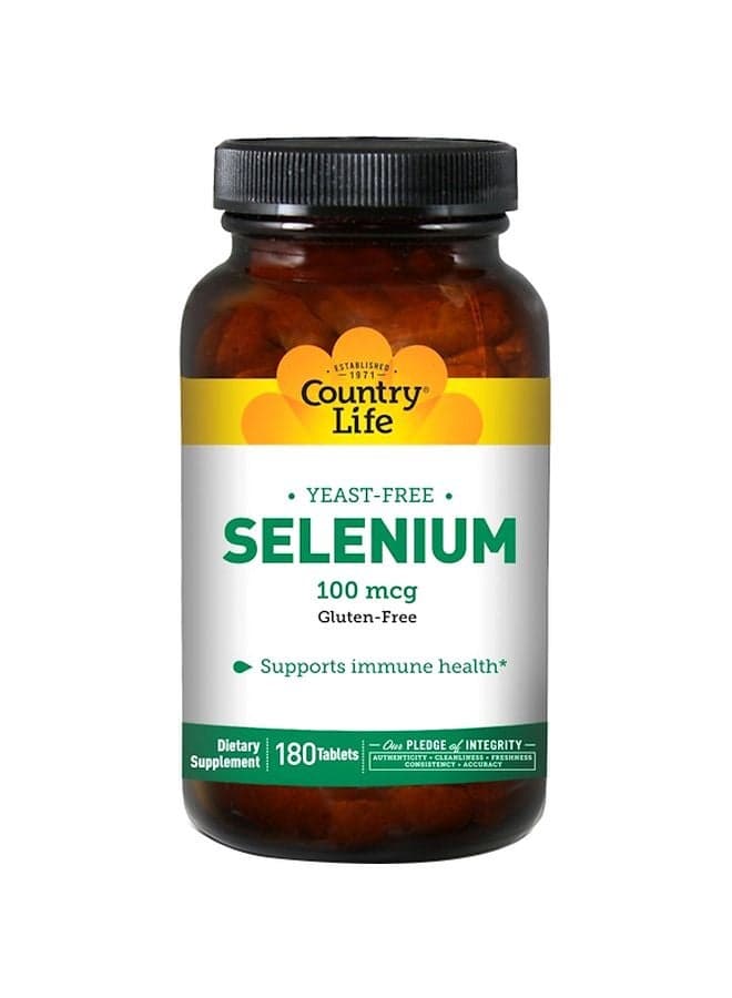 Selenium 100 Mcg Dietary Supplement - 180 Tablets
