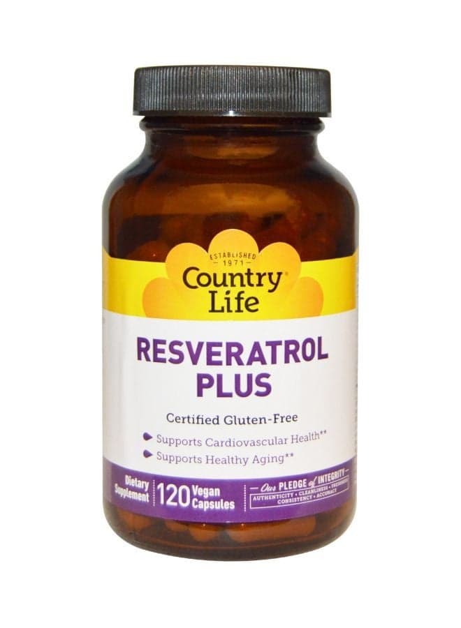 Resveratrol Plus Dietary Supplement - 120 Vegan Caps