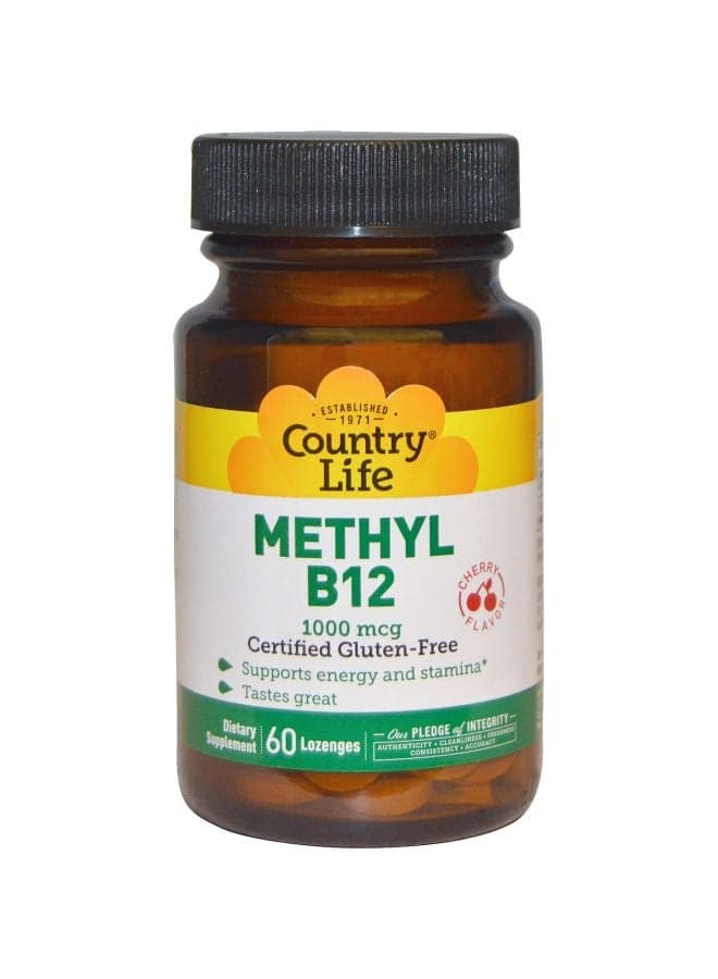 Methyl B12 Dietary Supplement 1000 mcg - 60 Lozenges