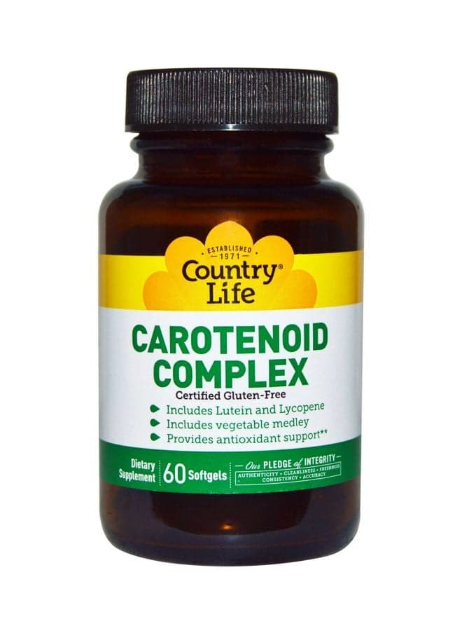 Carotenoid Complex Dietary Supplement - 60 Softgels