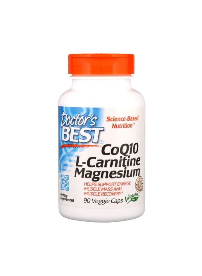 CoQ10 L-Carnitine Magnesium - 90 Veggie Caps