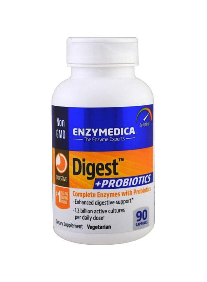 Digest Gold + Probiotics Dietary Supplement - 90 Capsules