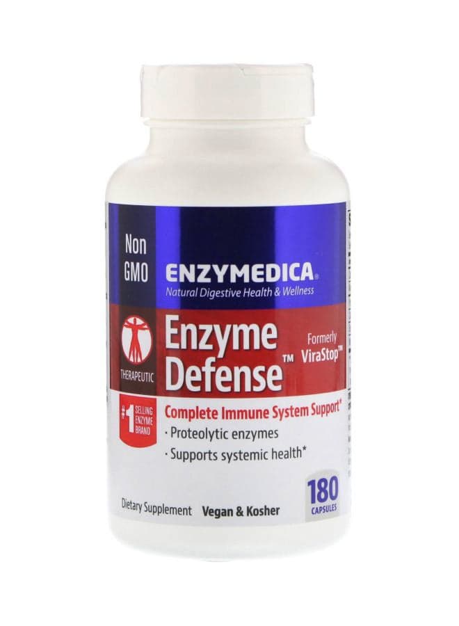Enzyme Defense Dietary Supplement-180 Capsules