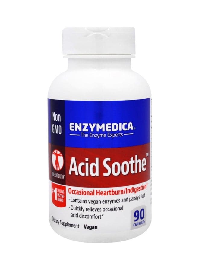 Acid Soothe Dietary Supplement - 90 Capsules