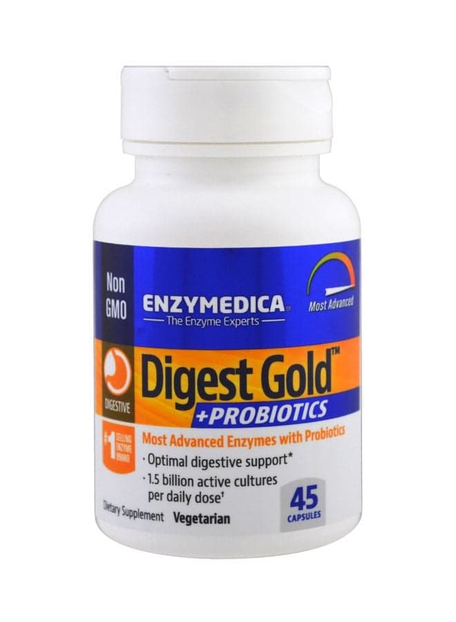 Digest Gold Plus Probiotics Dietary Supplement - 45 Capsules