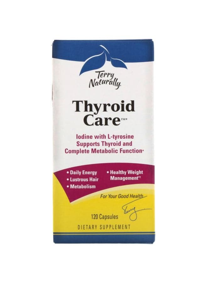 Terry Naturally Thyroid Care - 120 Capsules