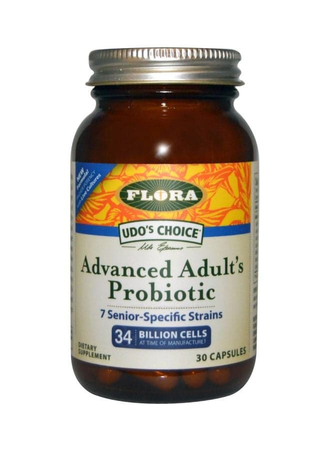 Advanced Adult's Probiotic Dietary Supplement - 30 Capsules