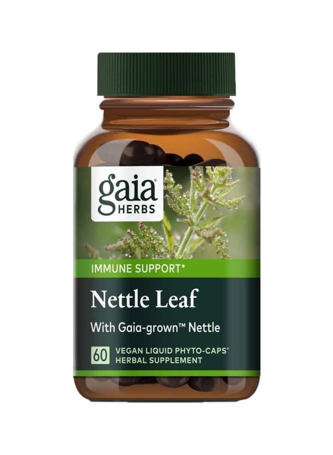 Nettle Leaf Herbal Supplement - 60 Vegan Liquid Phyto-Capsules
