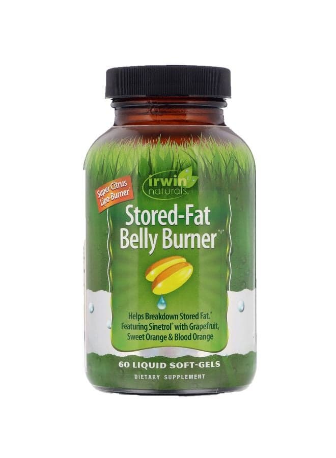 Stored-Fat Belly Burner - 60 Liquid Soft-Gels