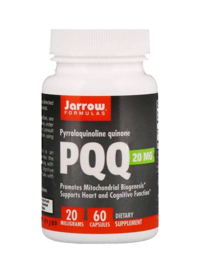 PQQ Dietary Supplement 20mg - 60 Capsules