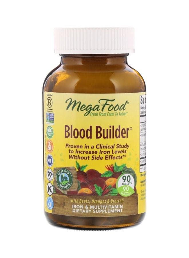 Blood Builder Dietary Supplement - 90 Tablets