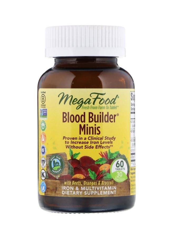 Blood Builder Minis Dietary Supplement - 60 Tablets