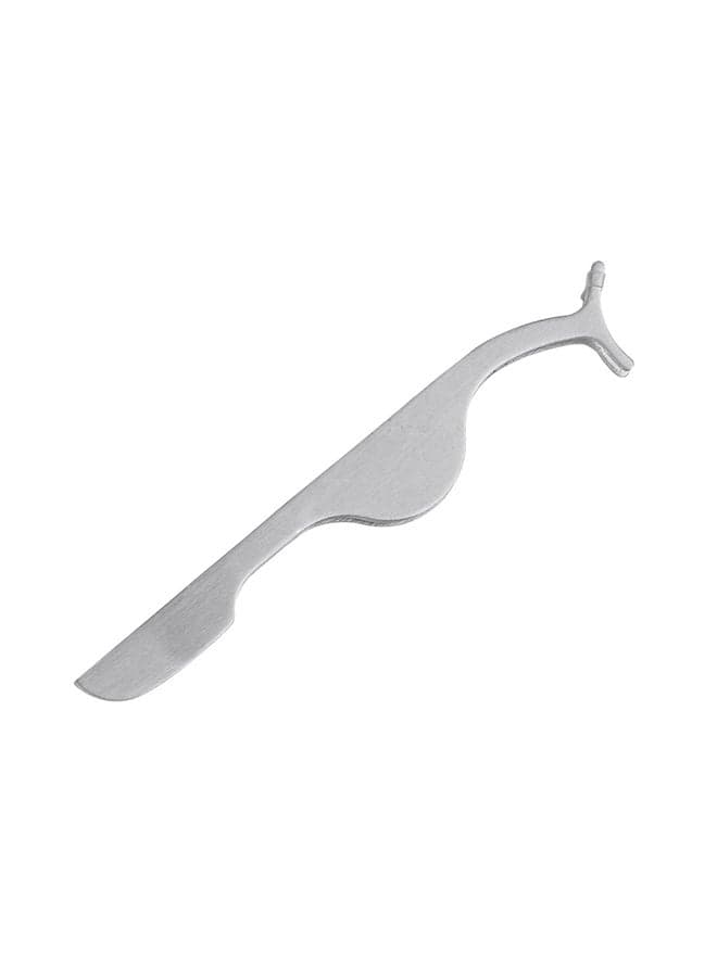 False Eyelashes Extension Remover And Applicator Tweezer Clip Silver