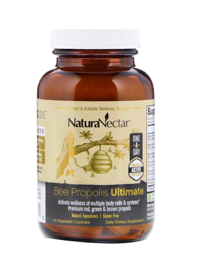 Bee Propolis Ultimate Dietary Supplement - 60 Vegetable Capsules