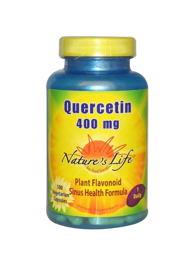 Quercetin 400 mg - 100 Vegetarian Capsules