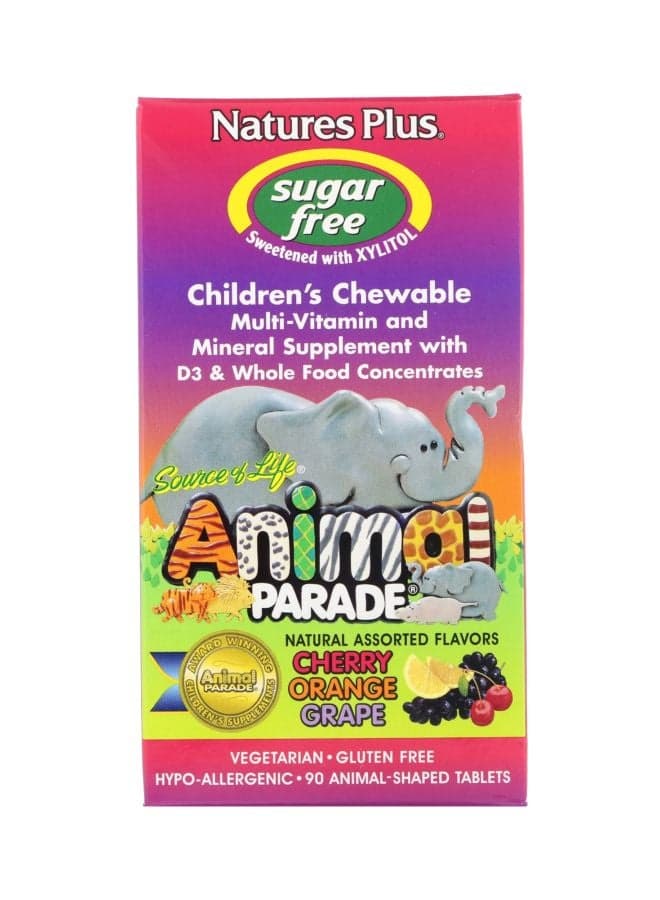 Source Of Life Animal Parade Multi-Vitamin And Mineral Supplement - 90 Tablets