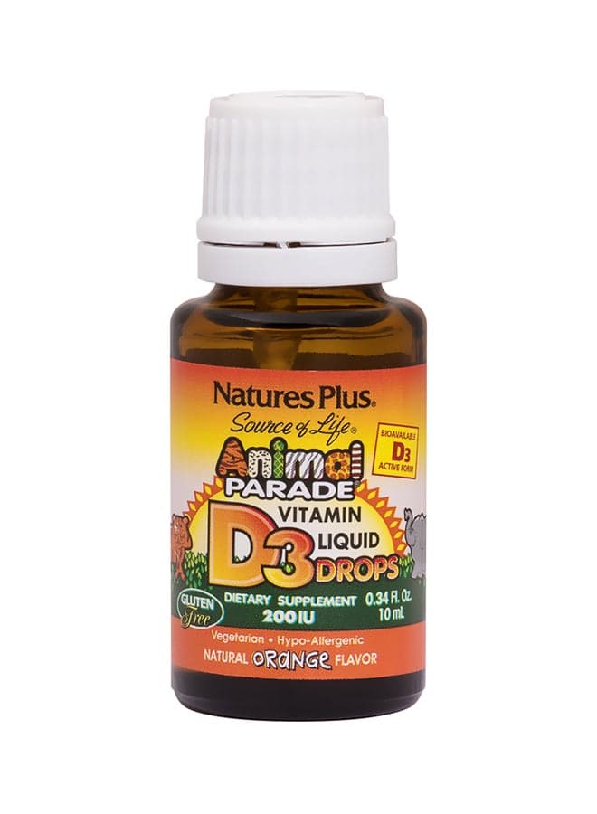 Source Of Life Animal Parade Vitamin D3 Liquid Drops 200 IU