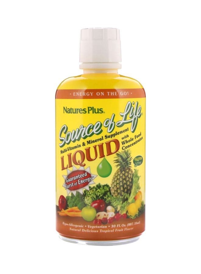 Source Of Life Liquid Multi-vitamin And Mineral Supplement With Whole Food Concentrates