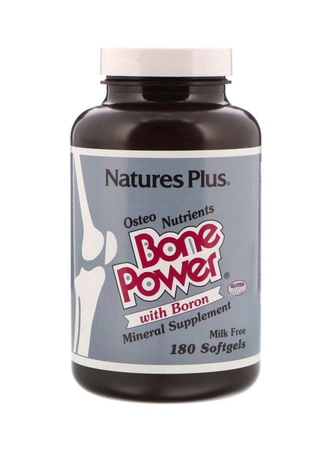Bone Power With Boron Supplement - 180 Softgel