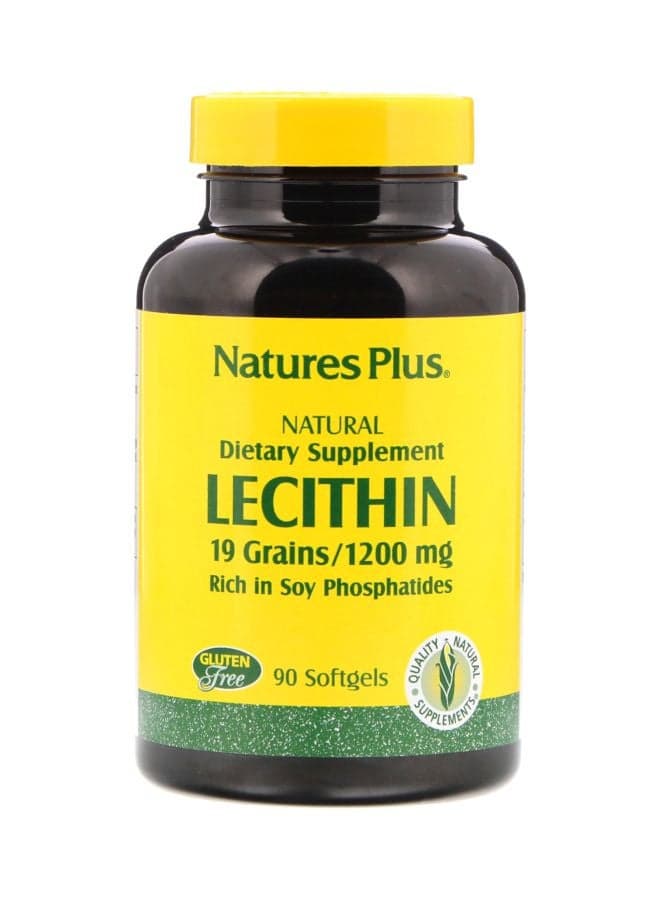Lecithin Dietary Supplement 1200 mg - 90 Softgels