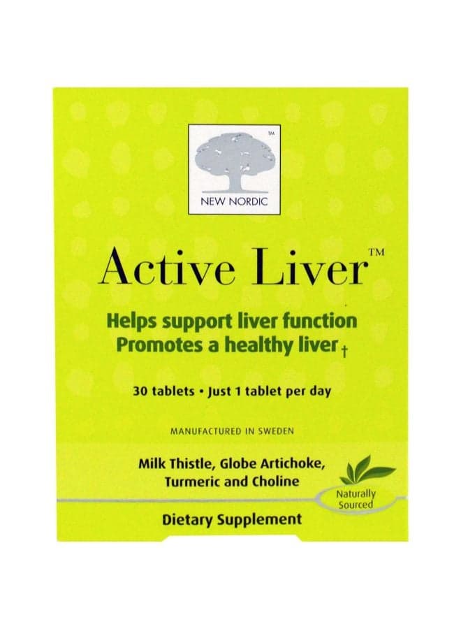 Active Liver Dietary Supplement - 30 Tablets