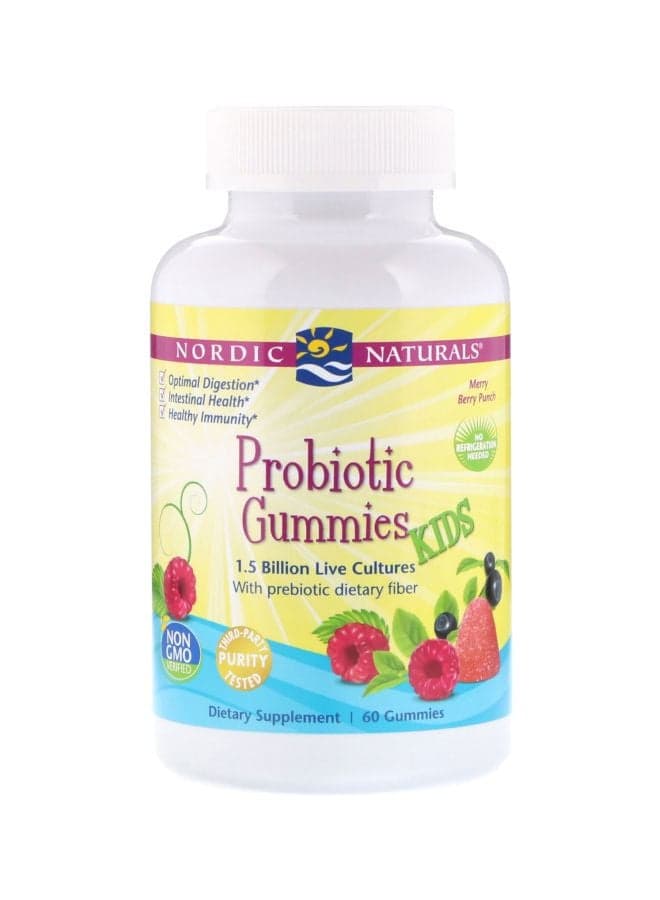 Merry Berry Punch Probiotic Gummy - 60 Gummies