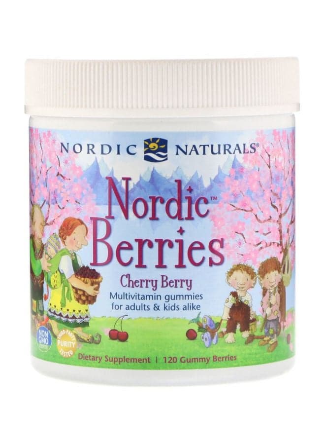 Nordic Berries Multi-Vitamin - 120 Gummy Berries