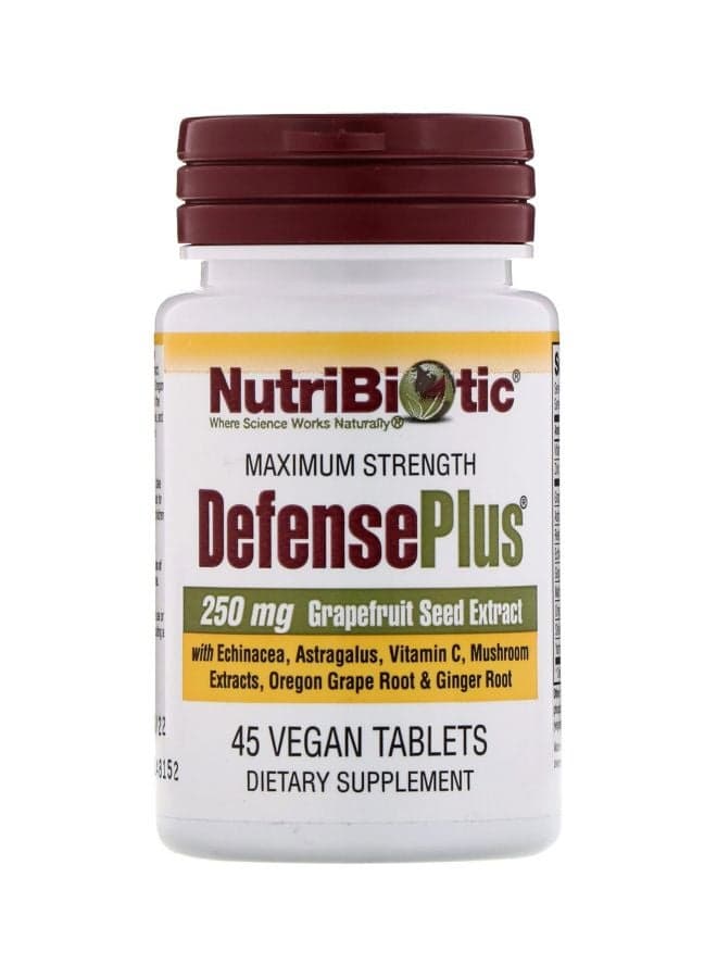 DefensePlus 250mg Dietary Supplement-45 Vegan Tablets