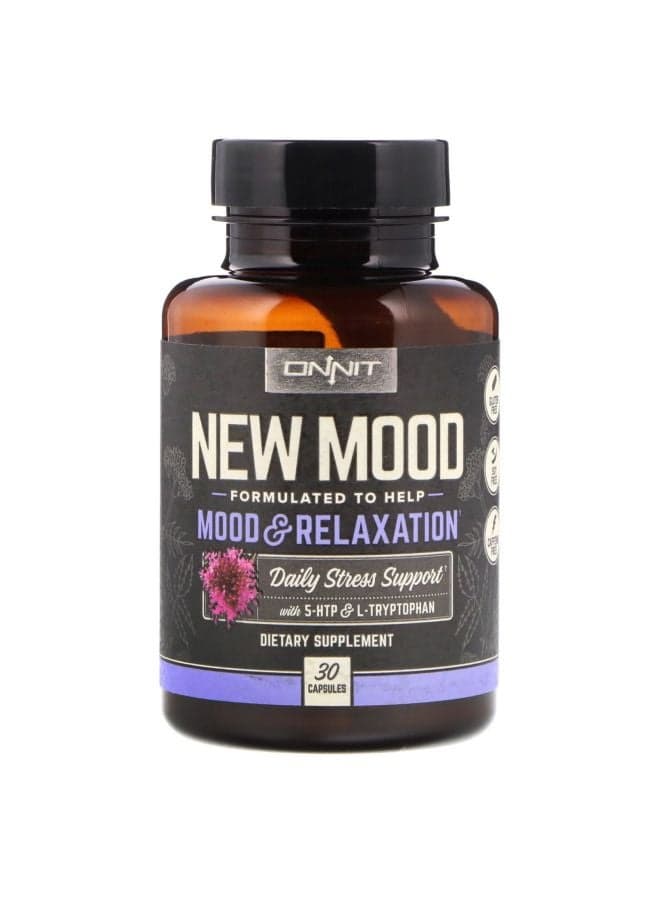 New Mood Dietary Supplement - 30 Capsules