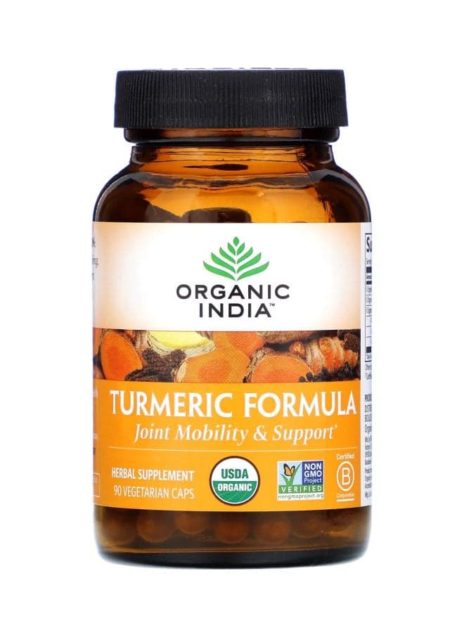 Turmeric Formula Joint Mobility And Support Herbal Supplement - 90 Capsules