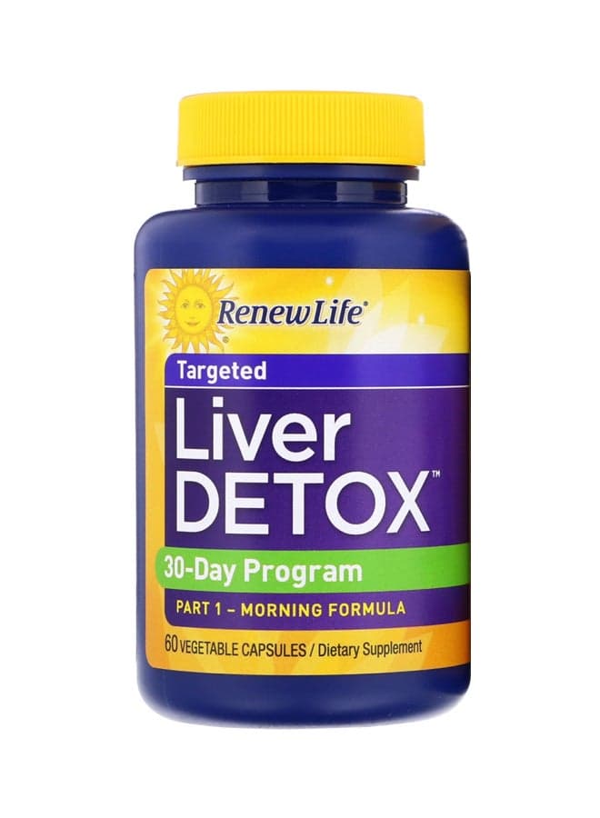 Liver Detox Dietary Supplement 120 Veggie Capsule