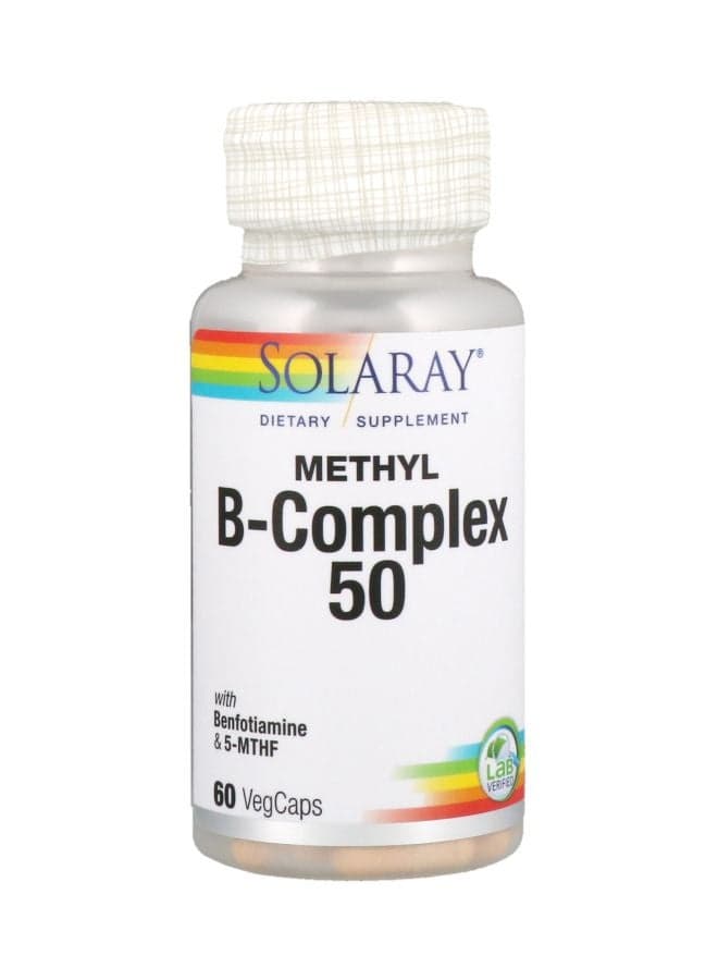 Methyl B-complex 50 Dietary Supplement - 60 Capsules