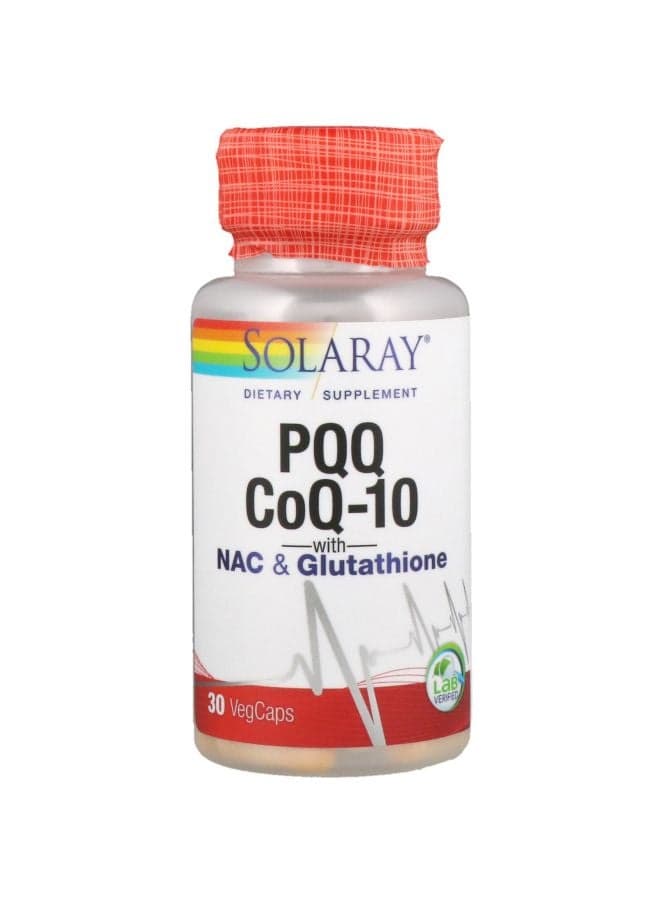 PQQ CoQ-10 Dietary Supplement - 30 Capsules