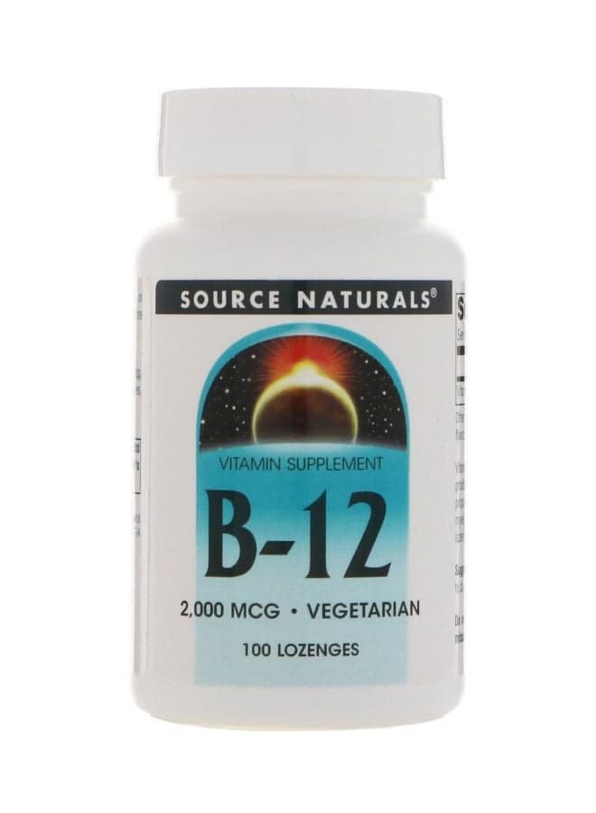 Vitamin Supplement B-12 2000 Mcg-100 Lozenges