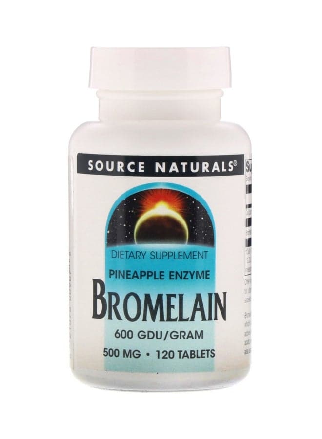 Bromelain 600 GDU/Gram 500 mg - 120 Tablets