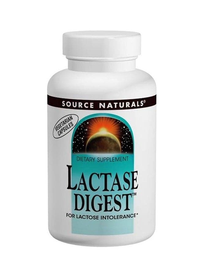 Lactase Digest Dietary Supplement - 180 Vegetarian Capsules