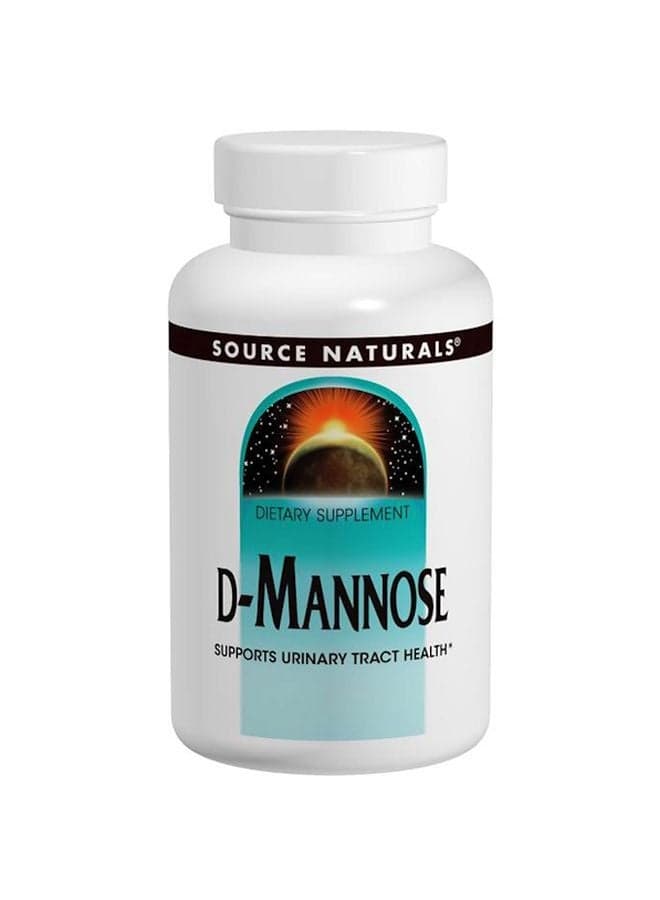 D-mannose 500mg Dietary Supplement - 120 Capsules
