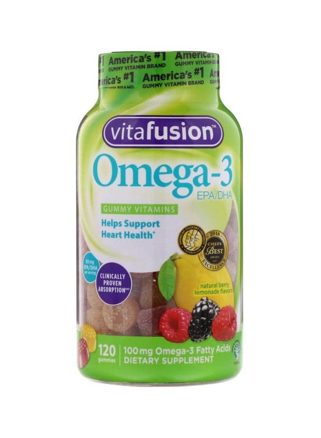 Omega-3 Dietary Supplement - 120 Gummies