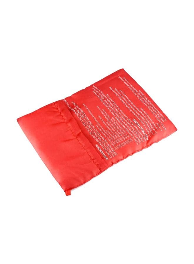 Microwave Potato Cooking Bag Red 24x19cm