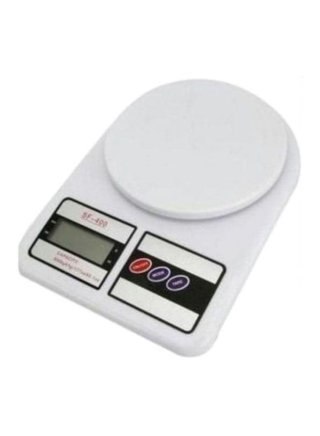 Electronic Kitchen Scale White 14.7cm