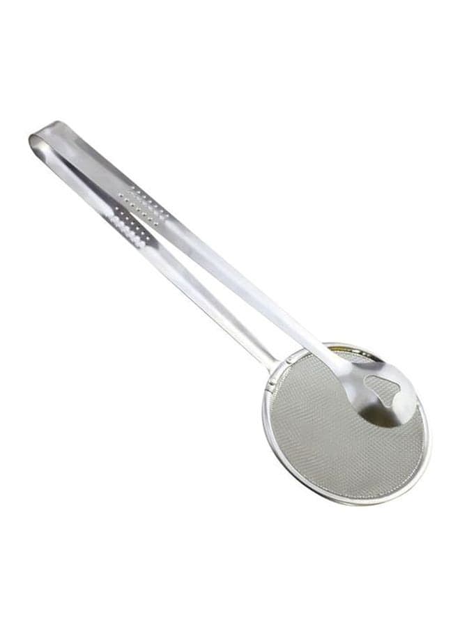 Stainless Steel Fryer Strainer Silver