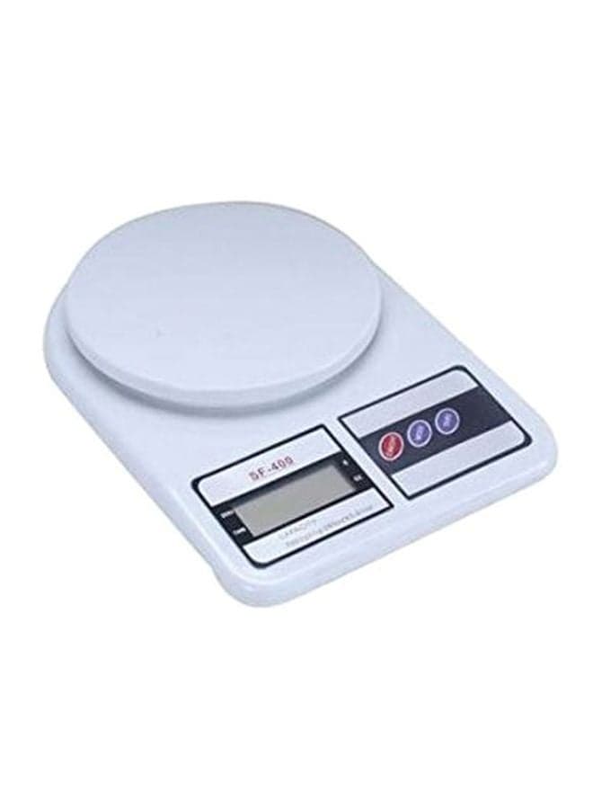Digital Kitchen Scale White
