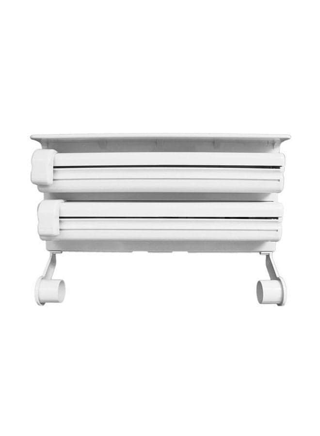 Kitchen Triple Paper Dispenser White