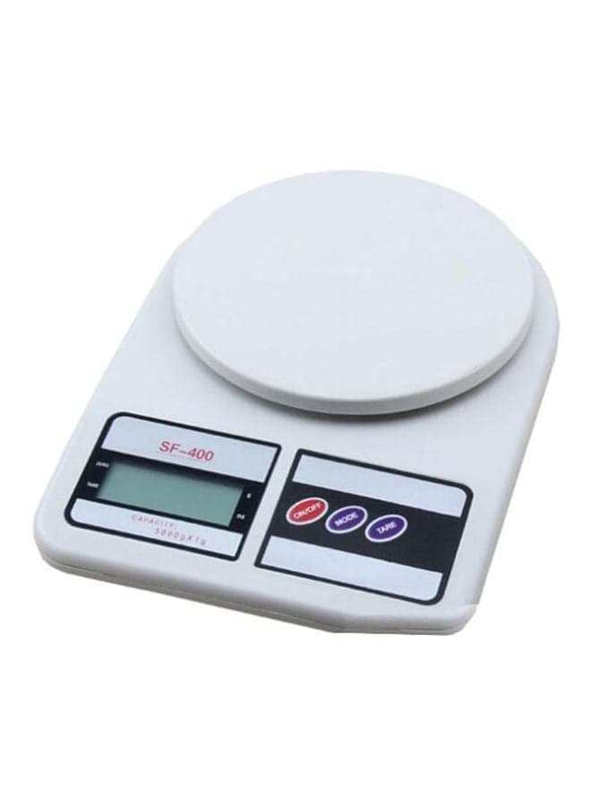 Digital Kitchen Scale White