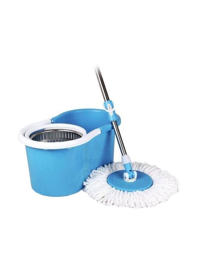 360 Rotating Spin Mop With Bucket Blue/White