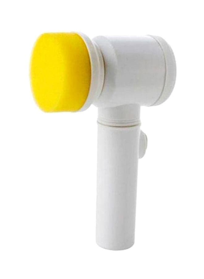 5-In-1 Magic Cleaning Brush White/Yellow