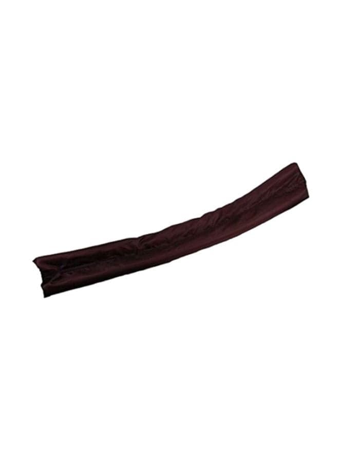 4-Piece Double Door Draft Stopper Brown 80cm