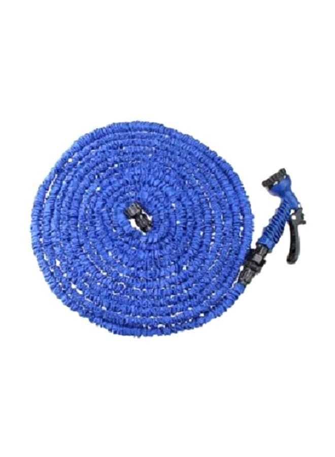 Extended Water Hose With Sprayer Nozzle Blue/Black 45meter